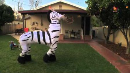 Swingende Zebra