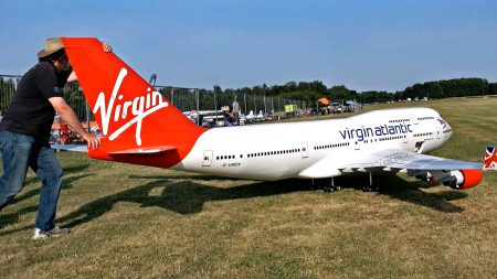 Het Grootste RC Vliegtuig Ter Wereld: Boeing 747-400 Virgin Atlantic Airliner