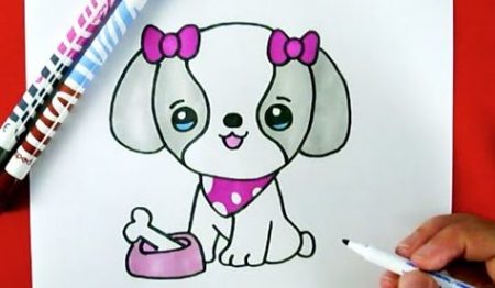 Hoe Teken Je – Een Puppy