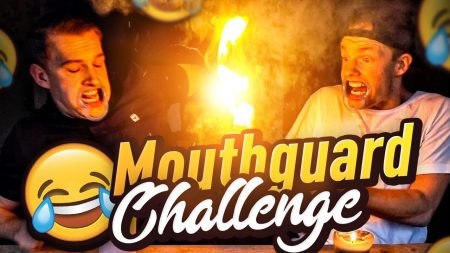 Enzo Knol – Mouthguard Challenge!
