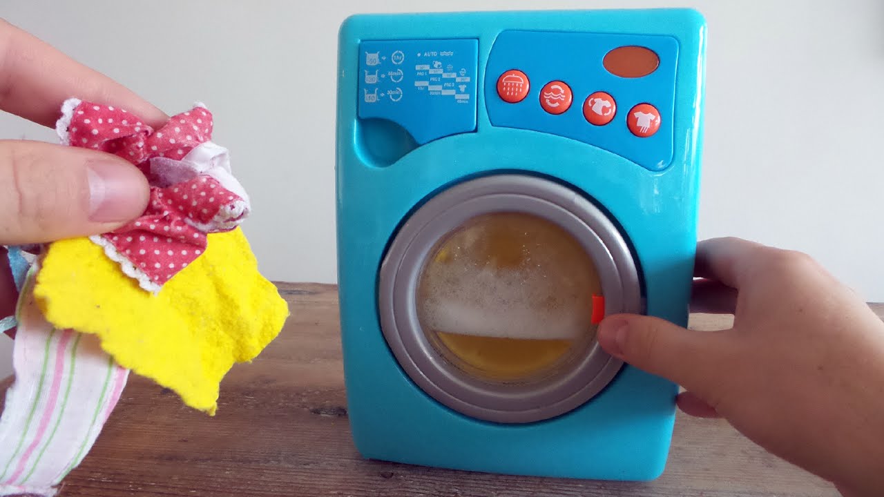 Wasmachine - Uitpakken en Spelen | Kinderfilmpjes