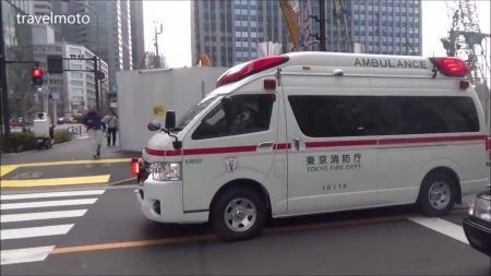 Hulpdiensten – Japanese Ambulance In Action