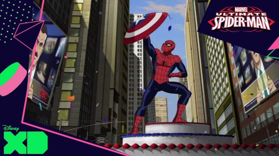 Ultimate Spider-Man – Oefengevecht Met Captain America