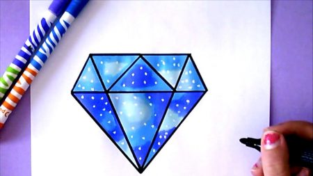 Hoe Teken Je – Een Diamant