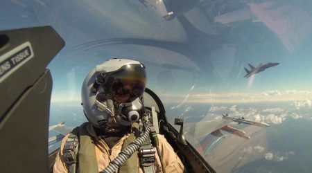 Vliegtuigen – Luchtgevecht F-16 & F-15 Boven De Noordzee