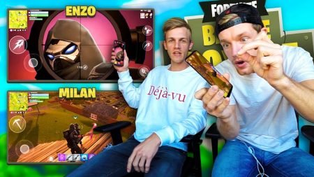 Enzo Knol – Enzo & Milan Spelen Fortnite Op De Telefoon!!