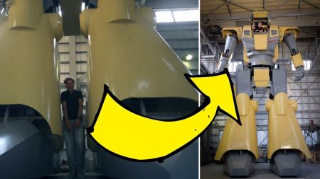 Klaas Kan Alles – Klaas Bestuurt Giga Robot Van 8,5 Meter
