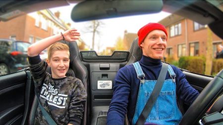 Enzo Knol – Grote Fan Verrassen En Meenemen In de Auto! – Vlog #1951