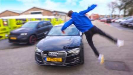 Enzo Knol – Salto Over Zijn Nieuwe Auto!! – Vlog #2034