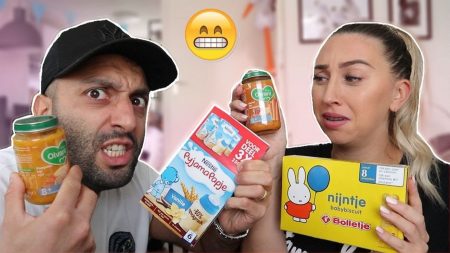 Familie Lakap – Laatste Die Stopt Met Babyvoedsel Eten Wint! – Vlog #313