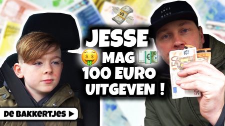 De Bakkertjes – Ik Geef Jesse 100 Euro En Kijk Wat Hij Ermee Doet! Experiment  #334