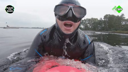 Klaas Kan Alles – Wat Een Afstand! – Kan Klaas 150 Meter Onder Water Zwemmen Zonder Zuurstof? – Stap 1
