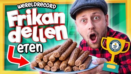 Team Dylan Haegens – 20 Frikandellen Eten In Een Kwartier?! – Dat Moet Toch Wel Lukken?