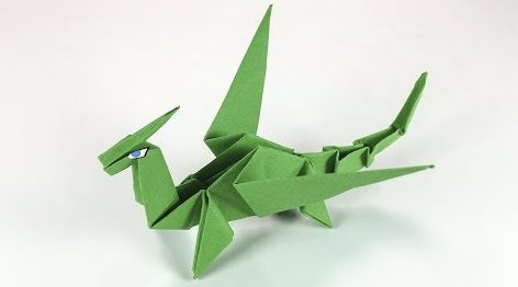 geboren spiegel Kerstmis Origami - Draak | Kinderfilmpjes