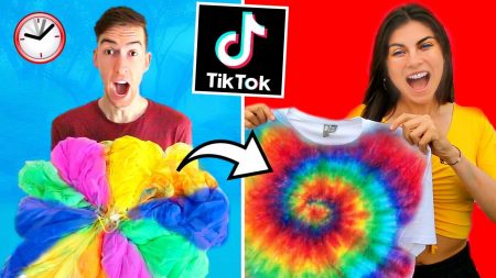 Celine & Michiel – Viral TikTok Tie Dye Life Hacks Testen! #143