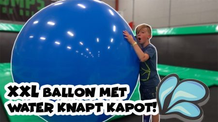De Bakkertjes – Met Mega Ballonnen In Het Trampoline Park!! #387