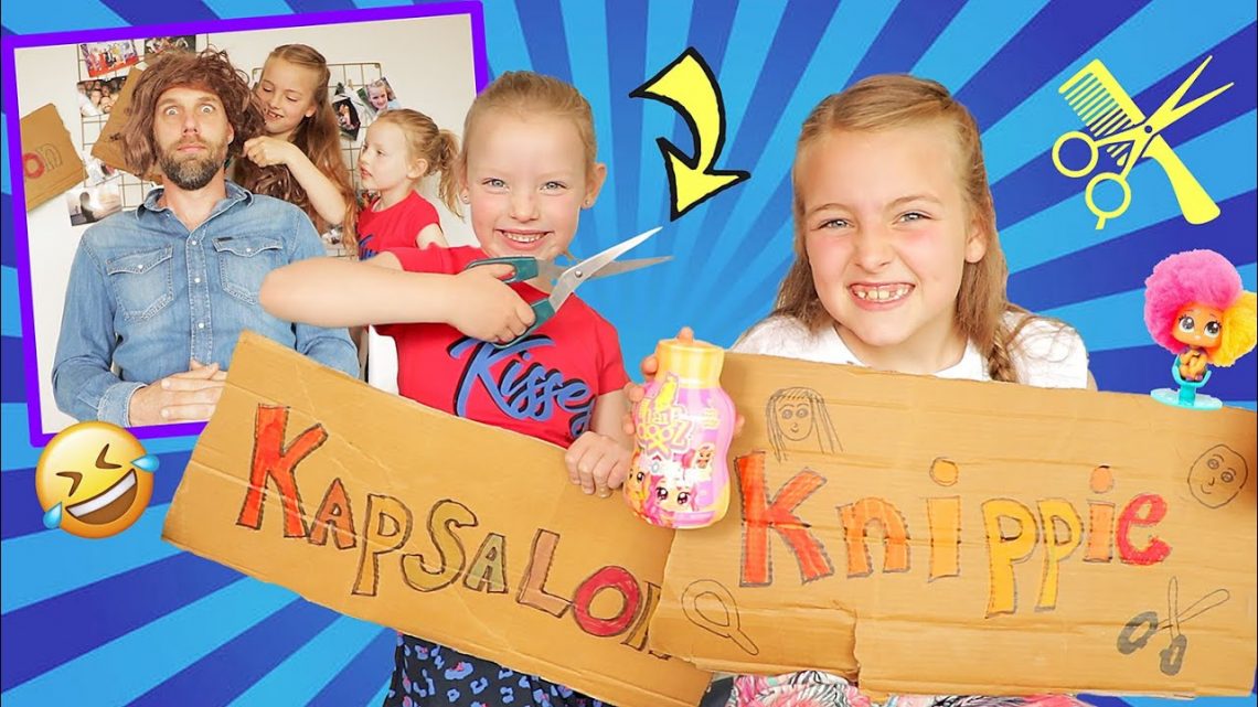 De Zoete Zusjes – Onze Ouders Knippen In Onze Eigen Kapsalon!! [Knippen In Ruil Voor Hairdooz Neonz]