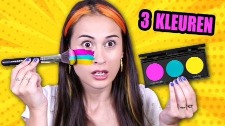 MeisjeDjamila – 3 Kleuren Make-up Challenge!