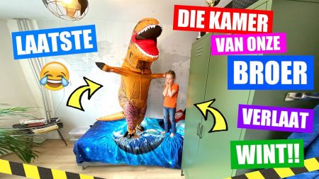 De Zoete Zusjes – Laatste Die Slaapkamer Van Onze Broer Verlaat Wint – Challenge!!