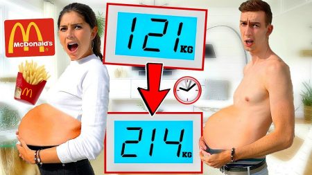 Celine & Michiel – Wie Kan Het Meeste Gewicht Aankomen Binnen 1 Uur!! *Challenge* #191