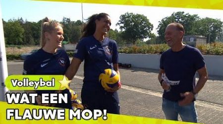 Zappsport – Met Z’n Zessen Tegen Celeste Plak en Kirsten Knip – Special Volleybal