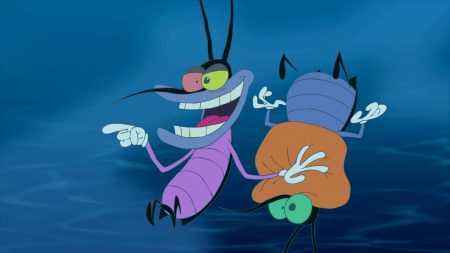 Oggy en de Kakkerlakken – Scuba Diving