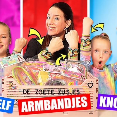 De Zoete Zusjes - Ice Cream Sundae Challenge!!! [Saar vs ...