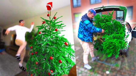 Enzo Knol – In De Kerstboom Springen 😂 #2706