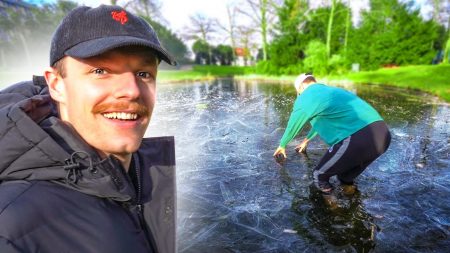 Enzo Knol – Hij Gaat Het Ijskoude Water In Voor ….. ?? #2731