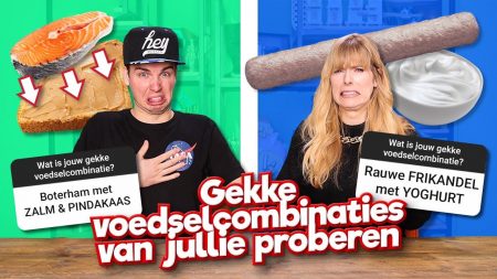 Team Dylan Haegens – Gekke Voedselcombinaties Van Jullie Proberen!