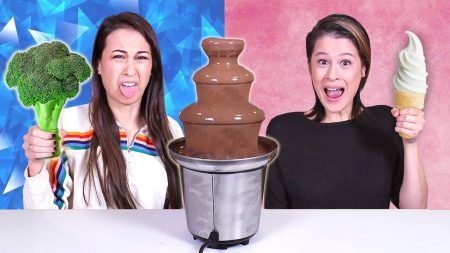 MeisjeDjamila – Chocolade Fontein Challenge Met Mijn Zusje! – Fan Friday