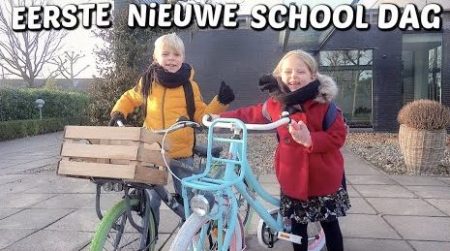 De Bellinga’s – De Eerste Schooldag Op Nieuwe School 🥳 #2034