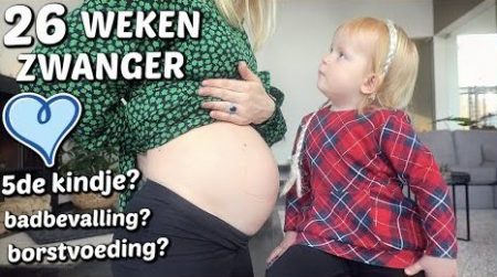 De Bellinga’s – Zwangerschap update 26 Wk Zwanger 💙🤰 #2045