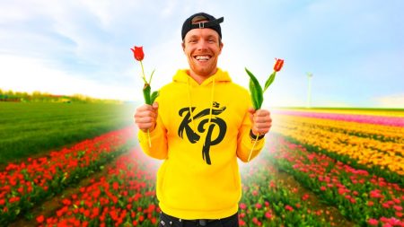 Enzo Knol – Bloemen PLukken Voor Moederdag Bij een TulpenBoerderij! 💐 #2829