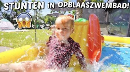 De Bellinga’s – Luxy Haalt Rare Stunts Uit In Opblaaszwembad! 😱💦 #2129