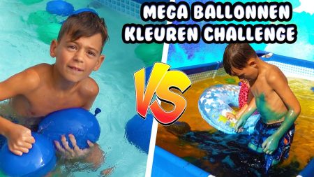 De Bakkertjes – Mega Waterballonnen Challenge: Team Groen vs Team Blauw #464