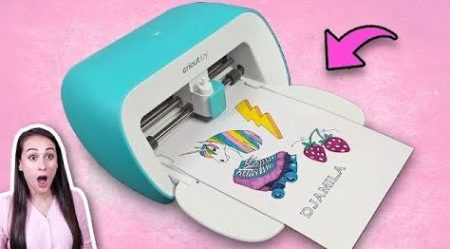 MeisjeDjamila – Zelf Stickers Maken Met Dit Toffe Apparaat! – Printen En Knippen Met Cricut -DIY