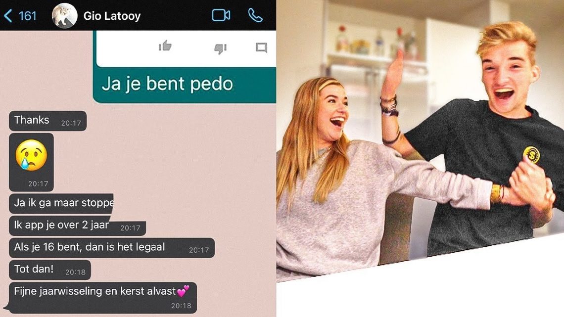 Gio – Reageren Op Onze Whatsapp Gesprekken! Hoe Kan Ik Dit Zeggen.. 😂😭